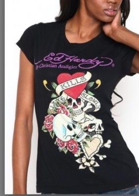 Cheap Ed Hardy shirts women wholesale No. 808